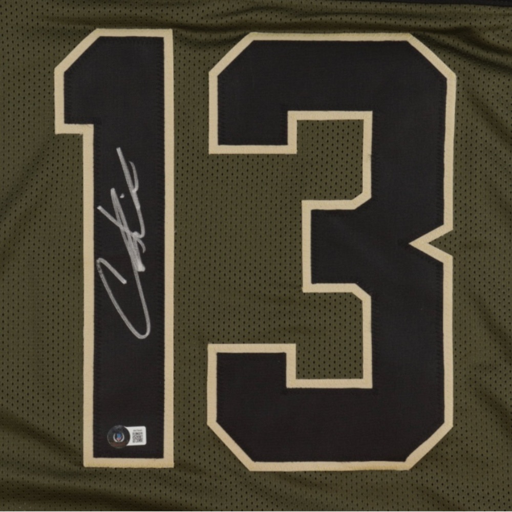 Autographed Christian Kirk STS Custom Jersey with Beckett COA